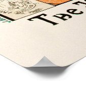 Vintages Fahrradwerbeposter Frankreich 1898 Poster (Ecke)