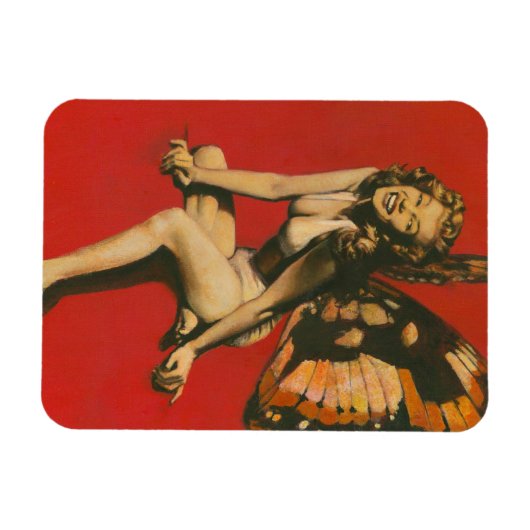 Vintages Fairy Flexible Magnet (Horizontal)