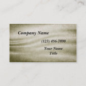 Vintages Faltgewebe Visitenkarte (Vorderseite)