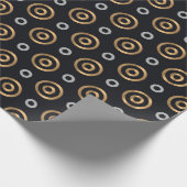 Vintages Faltpapier Geschenkpapier (Ecke)