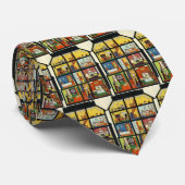 Vintages Familien-Zuhause-wirkliche Krawatte (Gerollt)