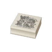 Vintages Fantasy Dragon Buchzeichen Gummistempel (Stempel)