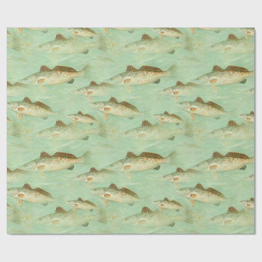 Vintages Farbdiagramm Geschenkpapier (Flach)