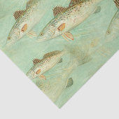 Vintages Farbdiagramm Seidenpapier (Ausschnitt)