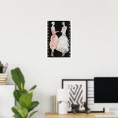 Vintages Fashion Poster (Heimbüro)