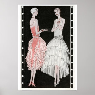 Vintages Fashion Poster