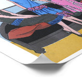 Vintages Fashion Poster (Ecke)