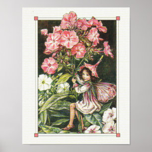 Vintages feenhaftes Plakat