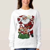 Vintages Feiertagssweatshirt Sweatshirt (Vorderseite)