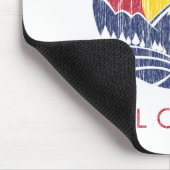 Vintages felsiger mousepad (Ecke)