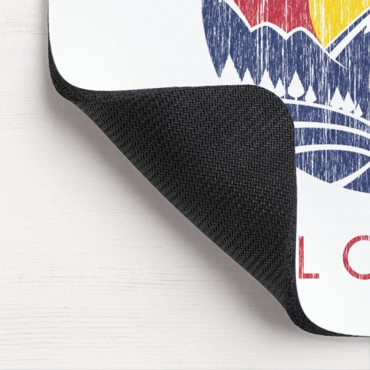 Vintages felsiger mousepad (Ecke)