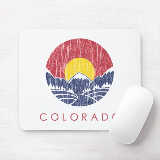 Vintages felsiger mousepad (Mit Mouse)