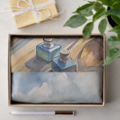 Vintages Fenster Strand Meer Meer Seidenpapier (Geschenk)