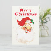 Vintages Festfest Weihnachten (Stehend Vorderseite)