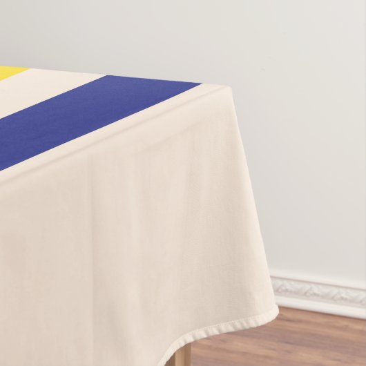 Vintages, fett gestricheltes Tablettentuch Tischdecke (Beispiel)