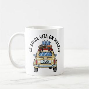 Vintages Fiat Car Kaffeetasse