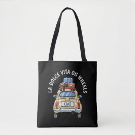 Vintages Fiat Car Tasche