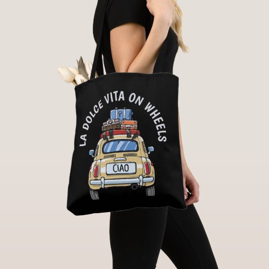 Vintages Fiat Car Tasche (Von Nahem)