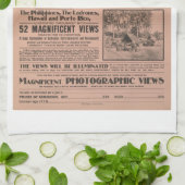 Vintages Film-Plakat Handtuch (Gefaltet)