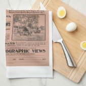 Vintages Film-Plakat Handtuch (Viertel Falte)