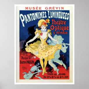 Vintages Filmgeschichtskunst nouveau Poster