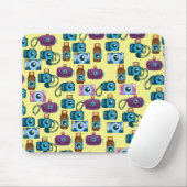 Vintages Filmkamera-Muster Mousepad (Mit Mouse)