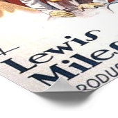 Vintages Filmplakat auf der Titelseite 1931 Poster (Ecke)