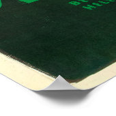 Vintages Filmplakat Poster (Ecke)