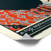 Vintages Filmplakat Poster (Ecke)