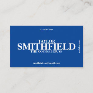 Vintages Filmplakat  Visitenkarte