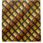 Vintages Filmtheater Duschvorhang (Vorderseite)