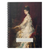 Vintages Fine Art Personalisiertes Notebook Notizblock (Vorderseite)