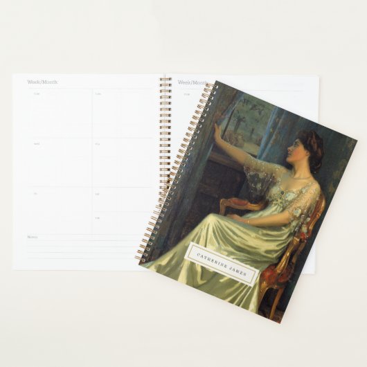 Vintages Fine Art Personalisiertes Notebook Planer (Anzeige)