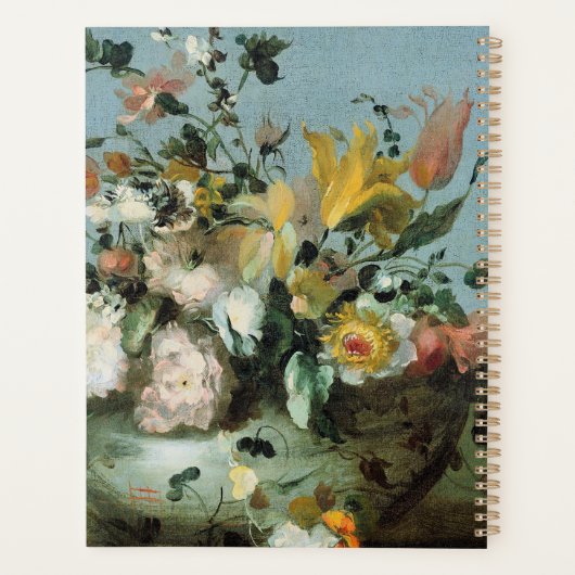 Vintages Fine Art Personalisiertes Notebook Planer (Rückseite)