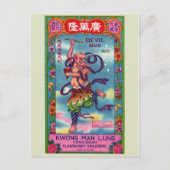 Vintages Firecracker-Paket Postkarte (Vorderseite)