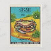 Vintages Firecracker-Paket Postkarte (Vorderseite)