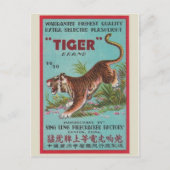 Vintages Firecracker-Paket Postkarte (Vorderseite)