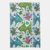 Vintages Fisch-Muster Geschirrtuch (Vertikal)