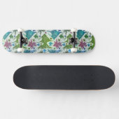 Vintages Fisch-Muster Skateboard (Horizontal)