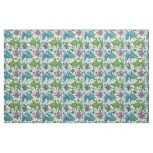 Vintages Fisch-Muster Stoff (Fat Quarter (45,7 x 55,9 cm))