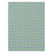 Vintages Fisch-Muster Tischdecke (Vorderseite)