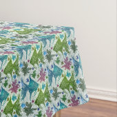 Vintages Fisch-Muster Tischdecke (Beispiel)