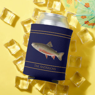 Vintages Fischforelle Dosenkühler
