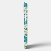 Vintages Fischmuster Case-Mate iPhone Hülle (Rückseite / Links)