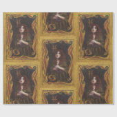 Vintages Fischtpapier Geschenkpapier (Flach)