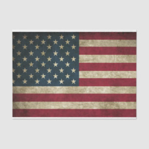 Vintages Flag-Papiers Seidenpapier