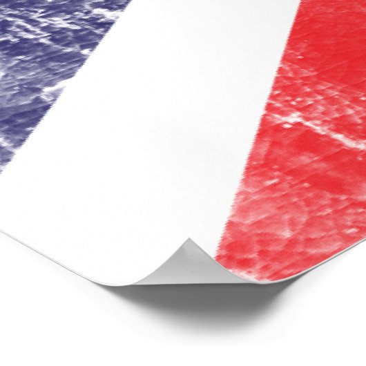 Vintages Flag-Poster Poster (Ecke)