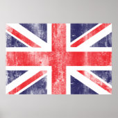 Vintages Flag-Poster Poster (Vorne)