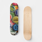 Vintages Flaschenkopfkarton Skateboard (Vorderseite)