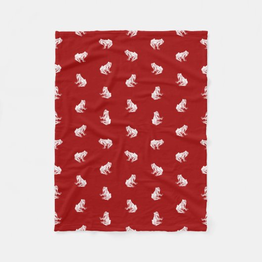 Vintages Fleecedecke (Vorderseite)